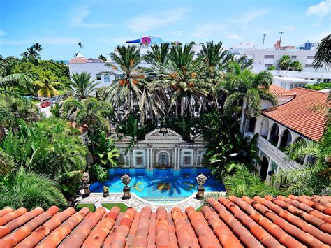 villa di versace miami|Versace Miami mansion.